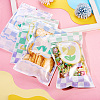 20Pcs 2 Colors Rectangle PET Resealable Packaging Bags ABAG-TA0001-33B-7