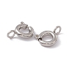 Non-Tarnish 201 Stainless Steel Spring Ring Clasps STAS-J401-LD022-6-2