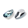 Faceted Teardrop Glass Pendants GLAA-O008-A26-2