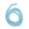 Faceted Rondelle Glass Beads Strands GLAA-I033-3mm-M-2