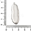 304 Stainless Steel Pave Natural Paua Shell Pendants STAS-Z125-01C-P-3