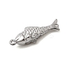 304 Stainless Steel Pendants STAS-B103-05D-P-2