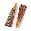 Nylon Tassel Big Pendants FIND-F008-F19-2