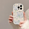 Tulip Cat Pattern TPU Plastic Mobile Phone Cover PW-WGD8F46-04-1