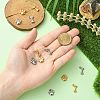 12Pcs 4 Styles 304 Stainless Steel Pendants STAS-CJ0003-19-4