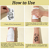 Removable Temporary Water Proof Tattoos Paper Stickers DIY-WH20009-94B-5