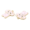Alloy Enamel Pendants FIND-C037-19G-02-2