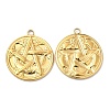 304 Stainless Steel Pendants STAS-Z041-41G-1