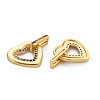 Brass Micro Pave Cubic Zirconia Pendants KK-Q252-046-NF-2