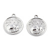 Non-Tarnish 201 Stainless Steel Pendants STAS-N098-142P-3