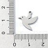 Non-Tarnish 304 Stainless Steel Charms STAS-C097-27P-3