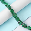 Synthetic Malachite Beads Strands G-F743-02J-2