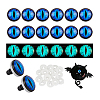 20 Sets Luminous Plastic Safety Craft Eye DIY-PH0022-63C-7