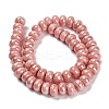 Glazed Porcelain Rondelle Beads PORC-Q001-01I-2