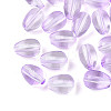 Baking Paint Transparent Glass Beads DGLA-N014-10D-1