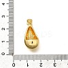 Rack Plating Brass Micro Pave Cubic Zirconia Pendants KK-L226-102G-W-3
