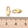 Ion Plating(IP) 304 Stainless Steel Lobster Claw Clasps STAS-F094-05B-G-2