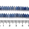 Dyed & Heated Natural Blue Aventurine Beads Strands G-Z030-A25-01-4