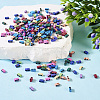 440Pcs 11 Colors Spray Painted Non-magnetic Synthetic Hematite Multi-Strand Links G-TA0001-73-5
