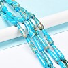 Dyed Natural Imperial Jasper Beads Strands G-G0001-C01-01-2