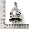 304 Stainless Steel Big Pendants STAS-Z097-01AS-06-3