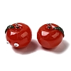 Cartoon Opaque Resin Fruit Pendants CRES-B018-05-2