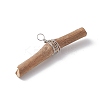 Wooden Sticks Pendant PALLOY-JF03393-01-4