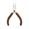 55# Steel Round Nose Pliers with Non-Slip Comfort Grip Handles TOOL-N008-11-1