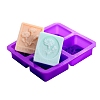 DIY Soap Silicone Molds SOAP-PW0001-029-3