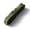 2 Rolls Ethnic Style Polyester Ribbon OCOR-GO0001-30B-2