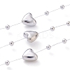 Christmas Tree Heart & Ball Beaded Garland X1-CHAC-H100-03-3