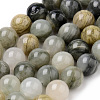 Natural Green Rutilated Quartz Beads Strands LS-G-Q462-61-6mm-1