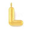 Ion Plating(IP) 304 Stainless Steel Pendants STAS-C102-15G-L-1