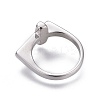 Tarnish Resistant 304 Stainless Steel Finger Rings RJEW-O032-12P-18mm-3