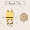 Zinc Alloy Box Magnetic Clasps Converter LS-PALLOY-C159-01LG-3