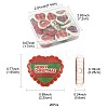 20Pcs Christmas Printed Opaque Acrylic Beads OACR-FS0002-53A-4