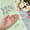 DIY Paper Clip Jewelry Making Finding Kits DIY-AR0004-10-3