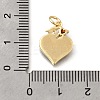Brass Micro Pave Cubic Zirconia Pendants KK-F899-12G-3