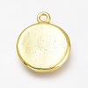 Brass Enamel Pendants KK-H103-01H-G-2