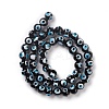 Handmade Evil Eye Lampwork Bead Strands LAMP-M015-02D-3