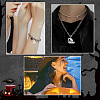 20Pcs 10 Styles 201 & 304 Stainless Steel Pendants STAS-SC0005-15-5