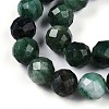 Natural Fuchsite Beads Strands G-T140-20C-4