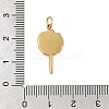 304 Stainless Steel Enamel Pendants STAS-U044-02A-G-3