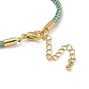 Braided Nylon Cord Bracelet Making MAK-L043-01G-13-3