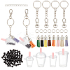 DIY Blank Coke Cup Keychain Making Kit DIY-AR0003-65-1