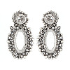 Rhinestone Braided Ear Studs for Women FIND-PW0024-19E-1