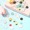 28Pcs 10 Styles Alloy Enamel Pendants ENAM-FS0002-16-8