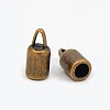 Tibetan Style Alloy Cord Ends LS-TIBEP-LF9369YKG-R-FF-1