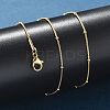 Ion Plating(IP) 304 Stainless Steel Snake Chain Necklaces NJEW-F248-11A-G-3