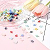 100Pcs Electroplate Glass Charms PALLOY-FZ00017-9